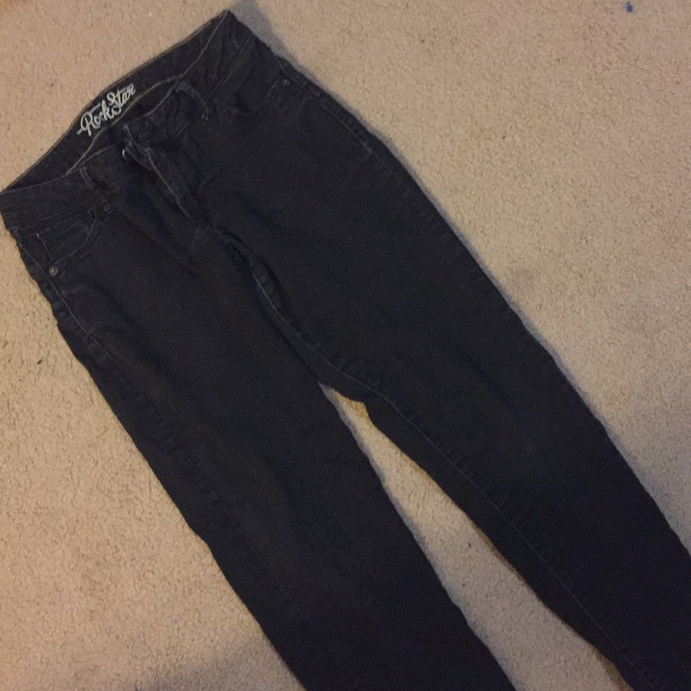 Black skinny jeans
